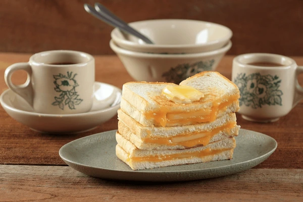 Bread Butter With Cheese